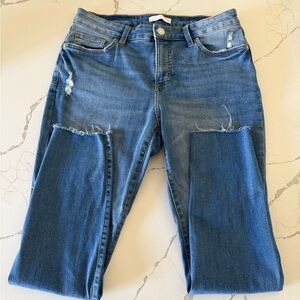 LC Lauren Conrad Light Blue Cropped Jeans